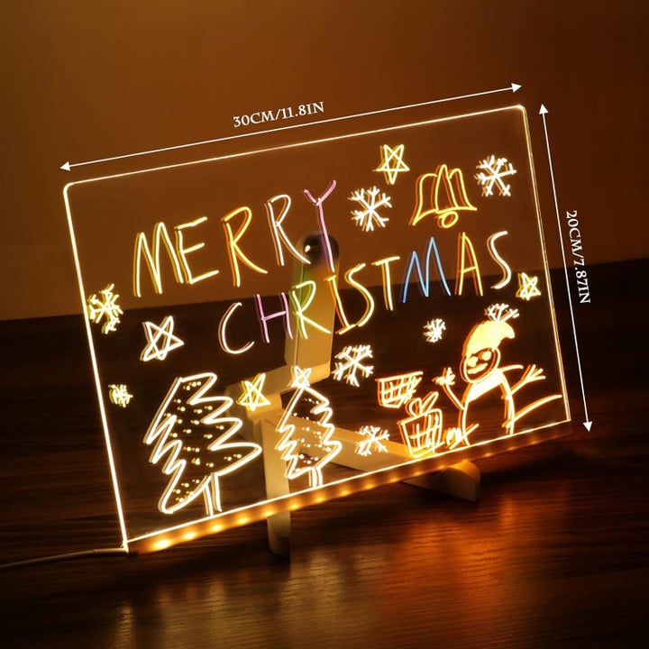 Led Children Drawing Board Erasable