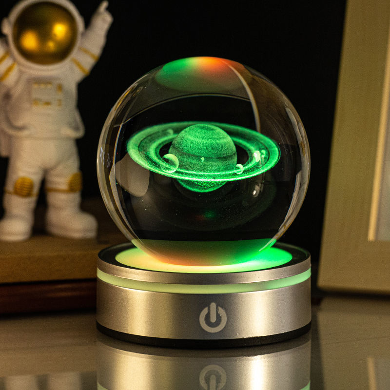 3D Luminous Crystal Ball