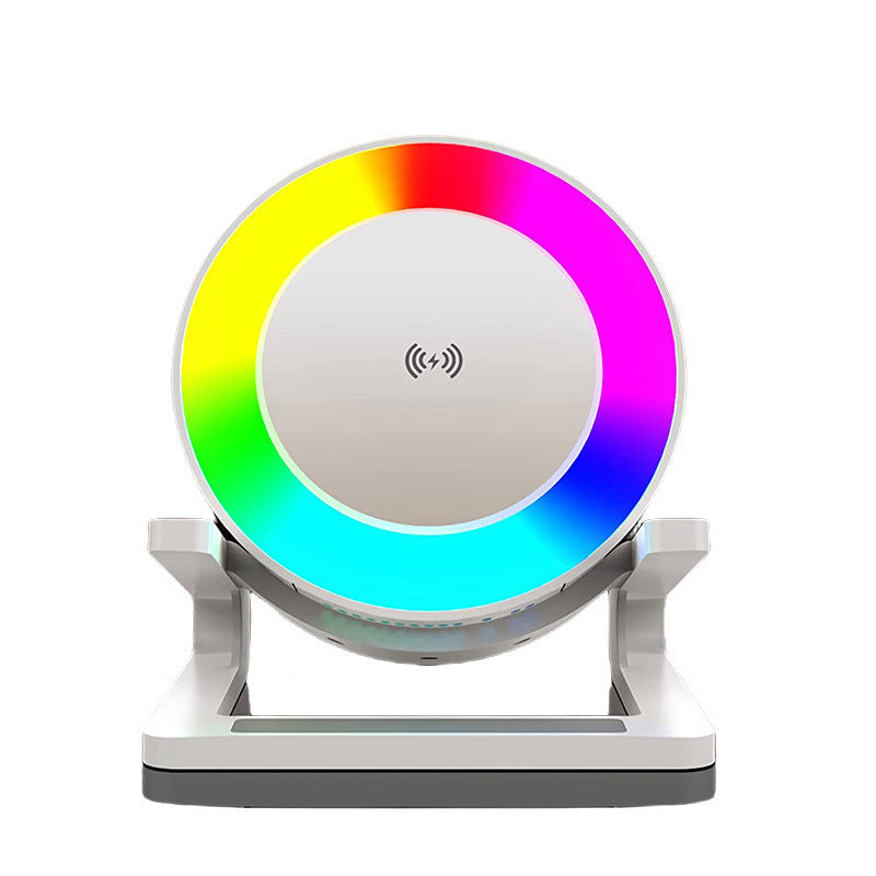 Wireless Charging || Multifunctional || Night Lamp RGB || Bluetooth Speaker