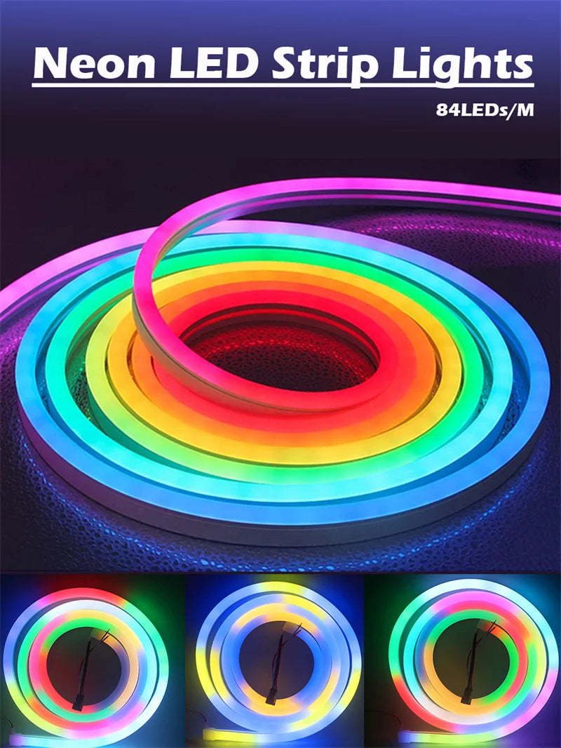 Decorative LED Light Strip - 12-24V 84LEDs/M