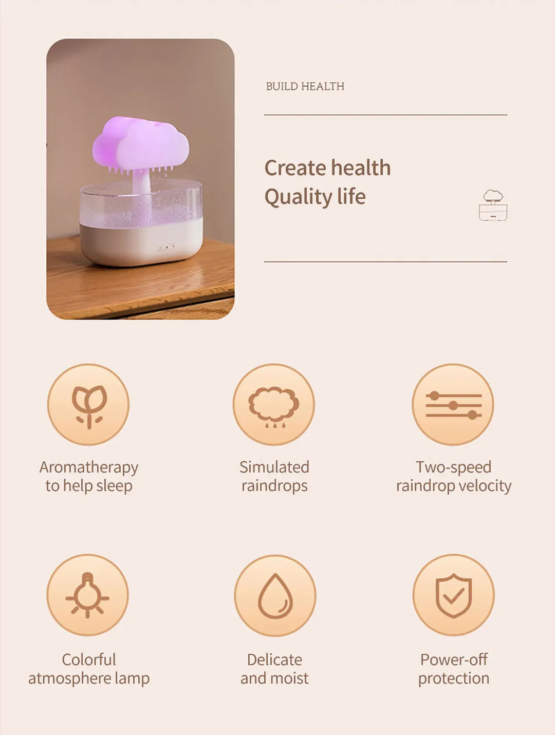 Aromatherapy || RGB Rain Cloud || Essential Oil