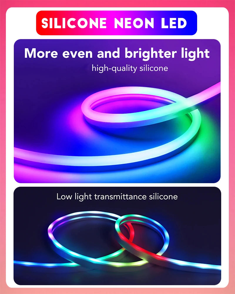 Decorative LED Light Strip - 12-24V 84LEDs/M