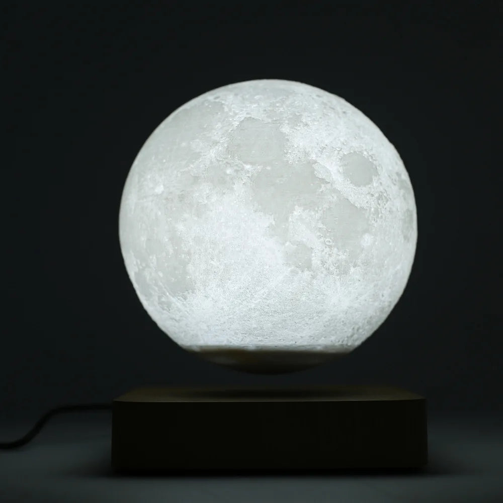 Decorative Night Light - Magnetic Levitation Moon Lamp