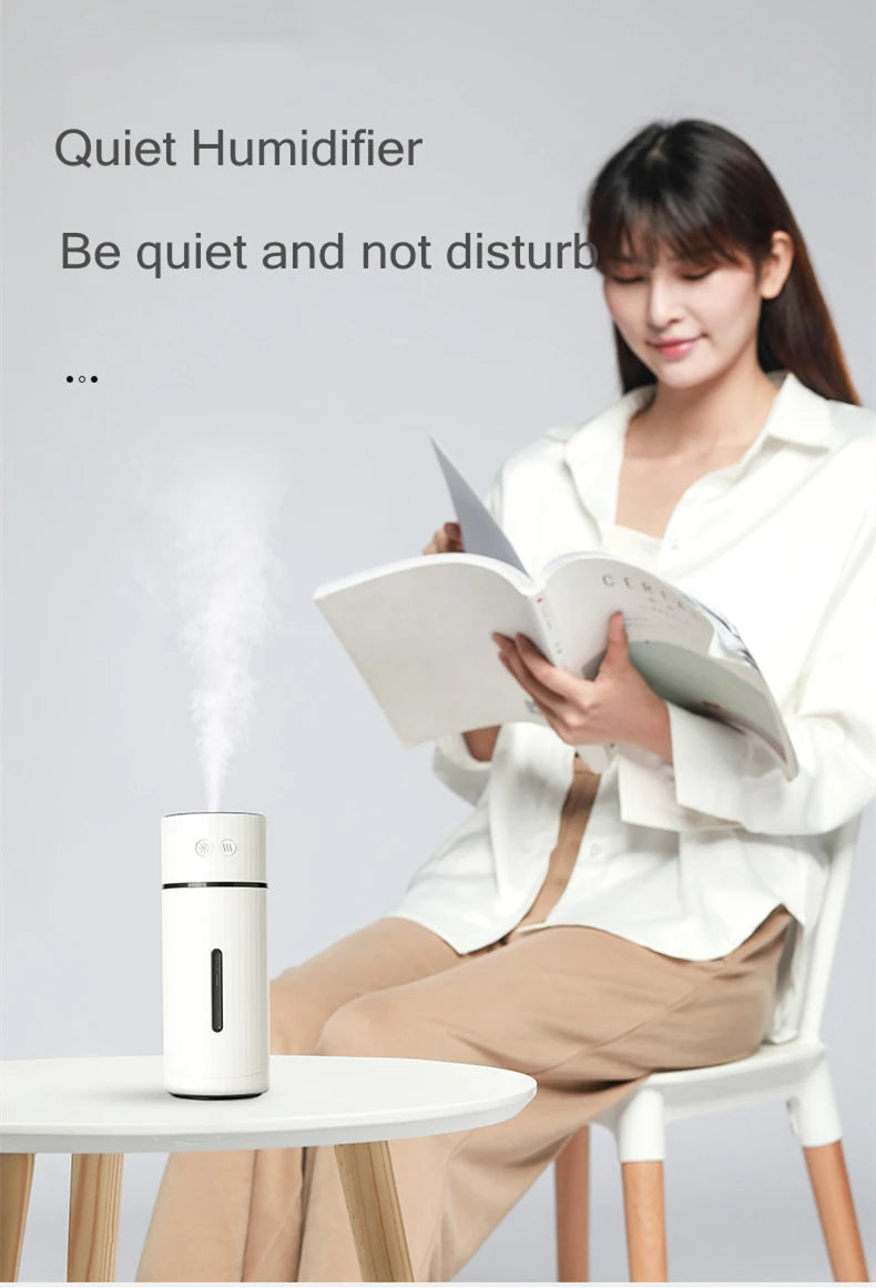 260ML Wireless Air Humidifier USB Rechargeable