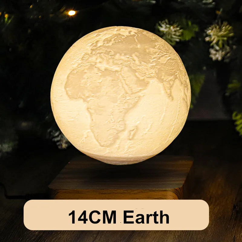 Decorative Night Light - Magnetic Levitation Moon Lamp