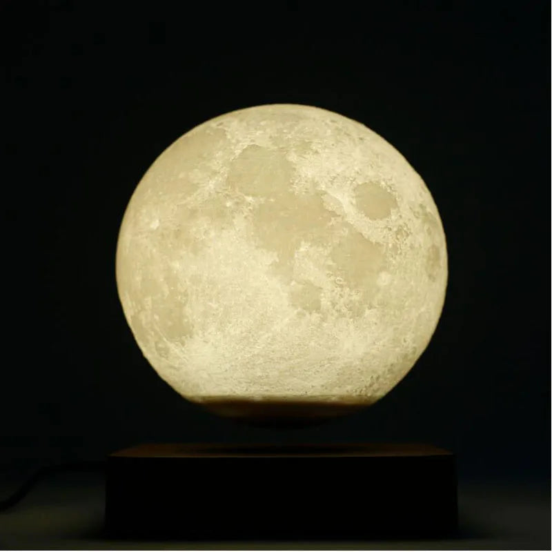 Night Light Levitating Moon Lamp