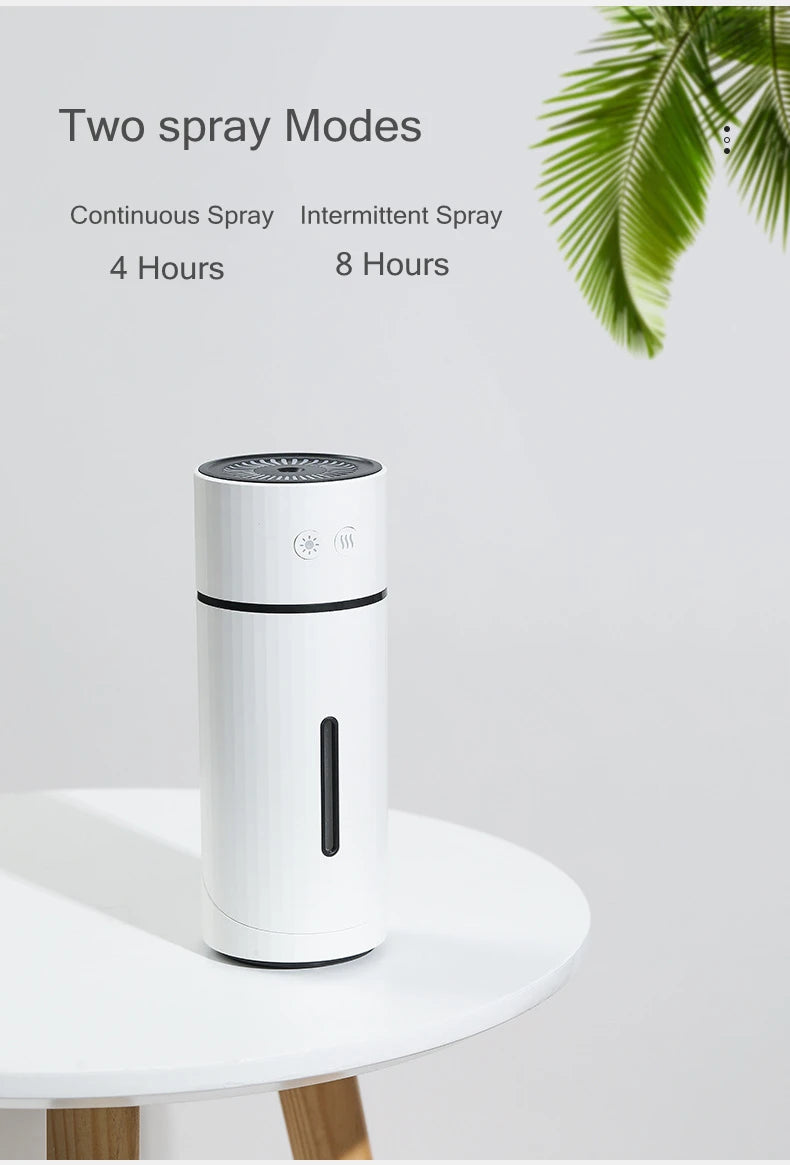 260ML Wireless Air Humidifier USB Rechargeable