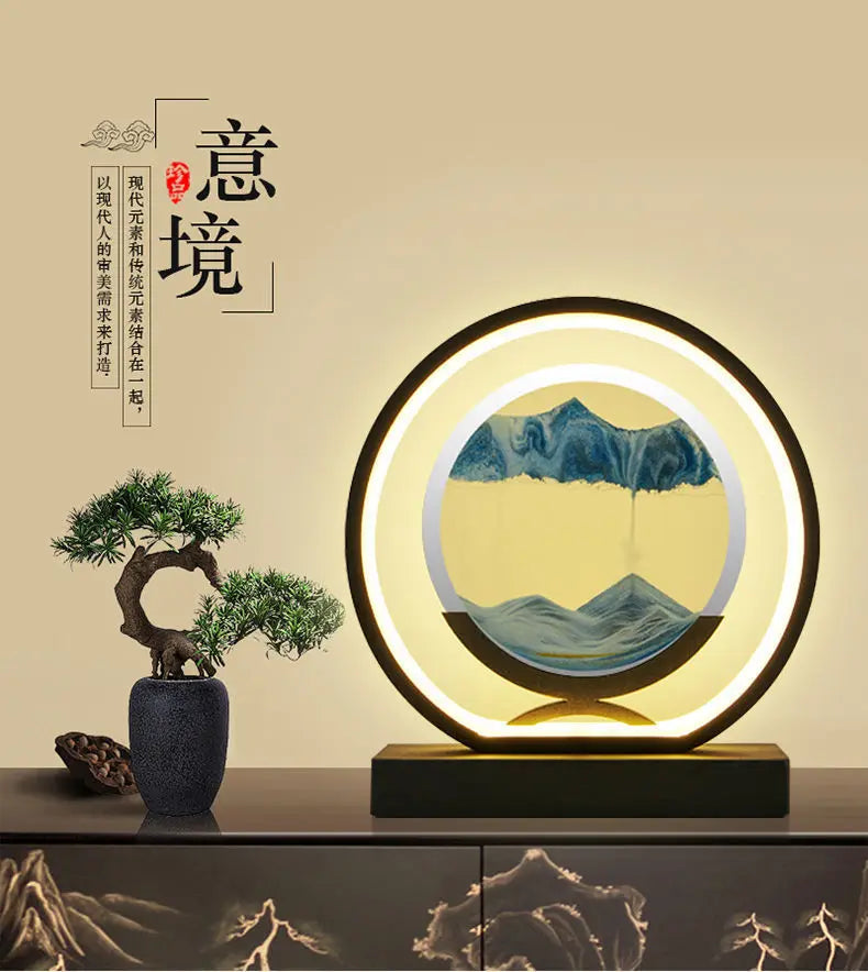 Decorative light Sand Painting