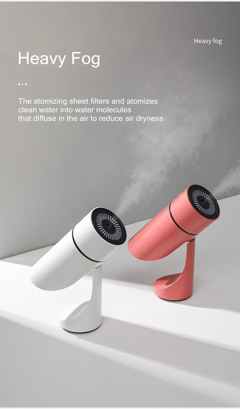 260ML Wireless Air Humidifier USB Rechargeable
