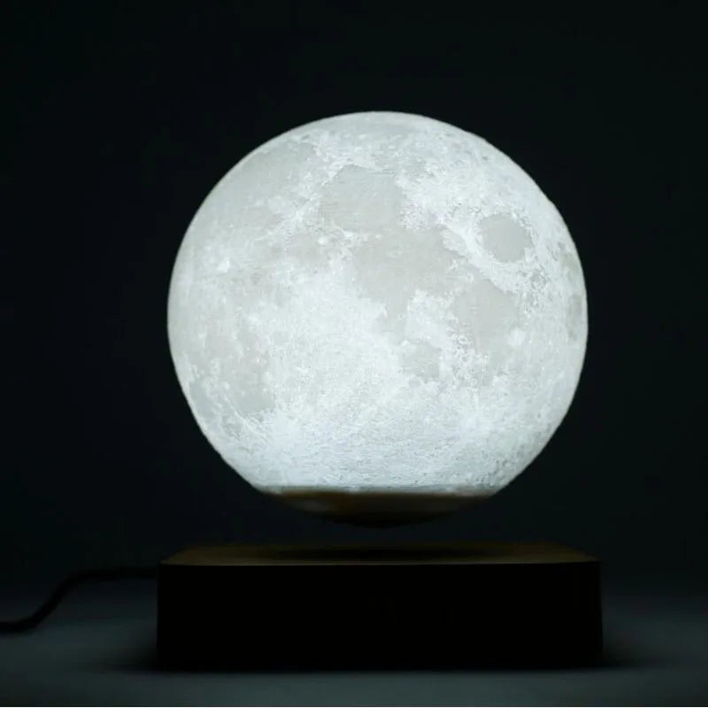 Night Light Levitating Moon Lamp