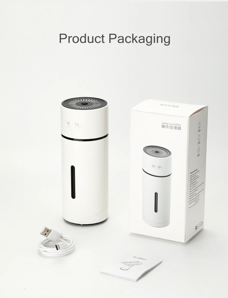 260ML Wireless Air Humidifier USB Rechargeable