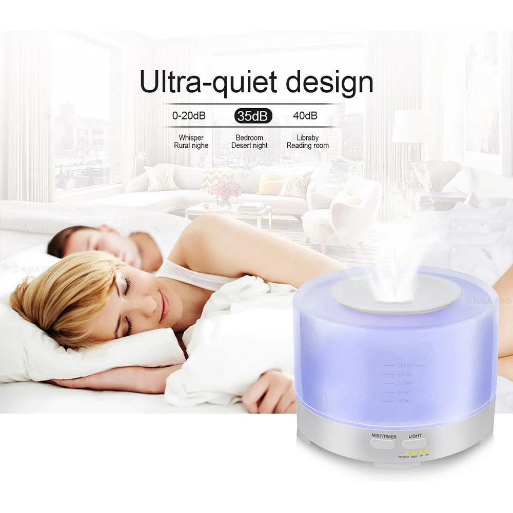 500ML Aromatherapy Essential Oil Diffuser