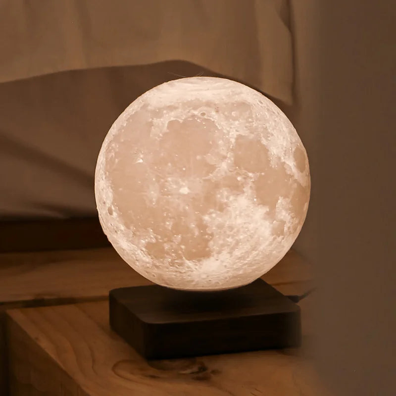 Decorative Night Light - Magnetic Levitation Moon Lamp