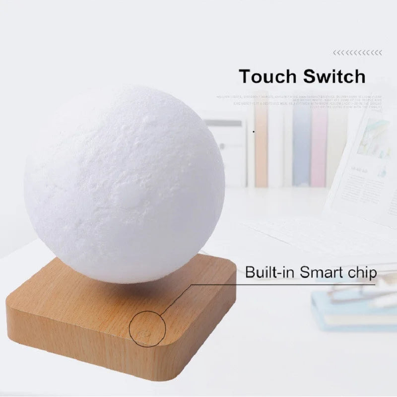 Decorative Night Light - Magnetic Levitation Moon Lamp