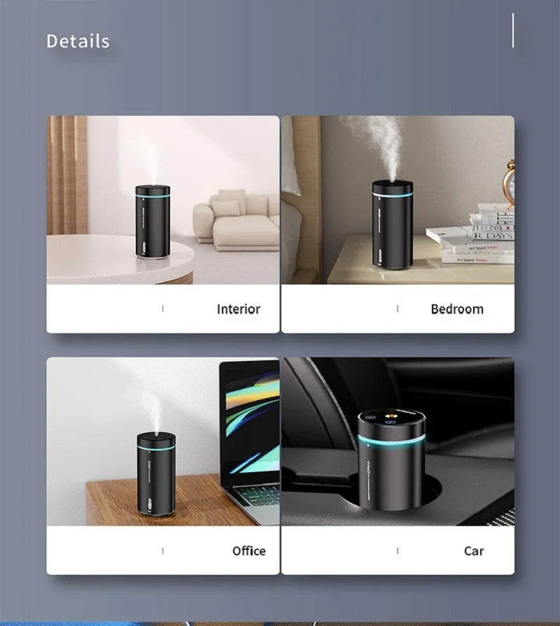 Car Air Humidifier Aluminium Alloy