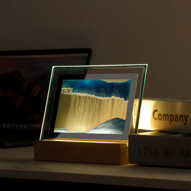 3D Art Sand Painting Lamp || Decoration || SQ1