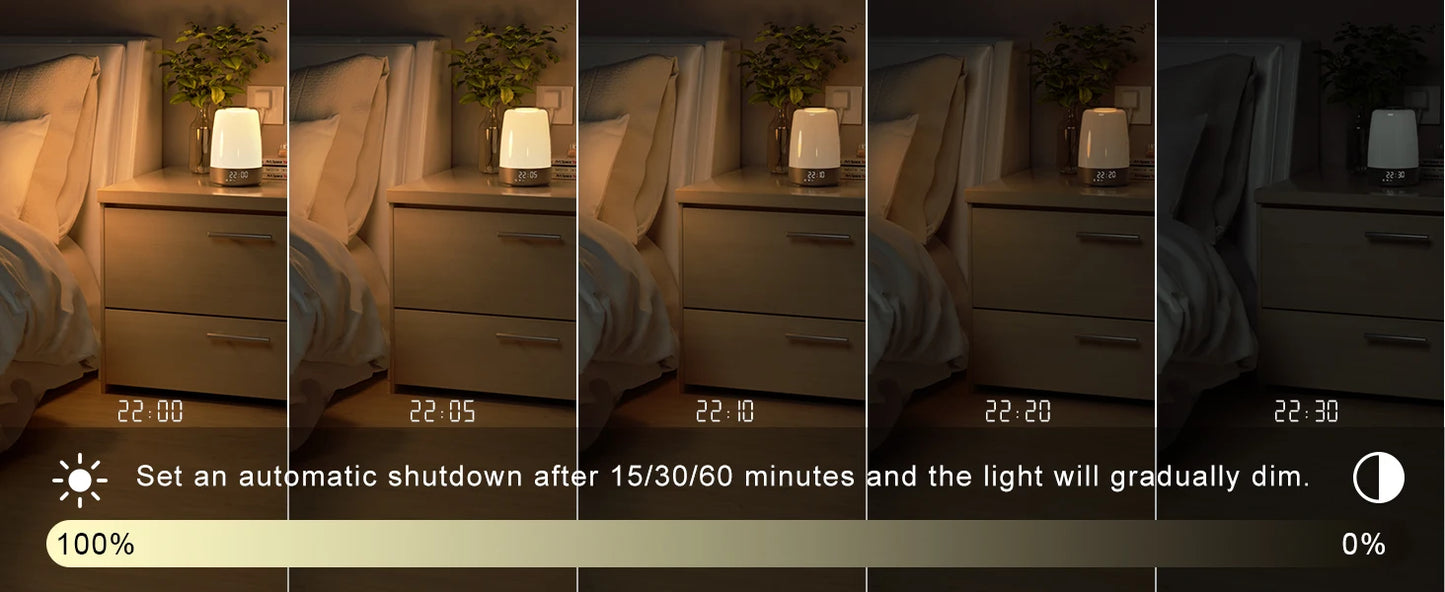 Sunrise Alarm Clock - Dimmable Ambient Touch