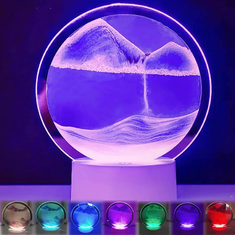 LED RGB Sandscape Lamp