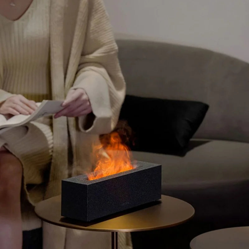 Simulation Flame Aroma Diffuser - Decorative Light