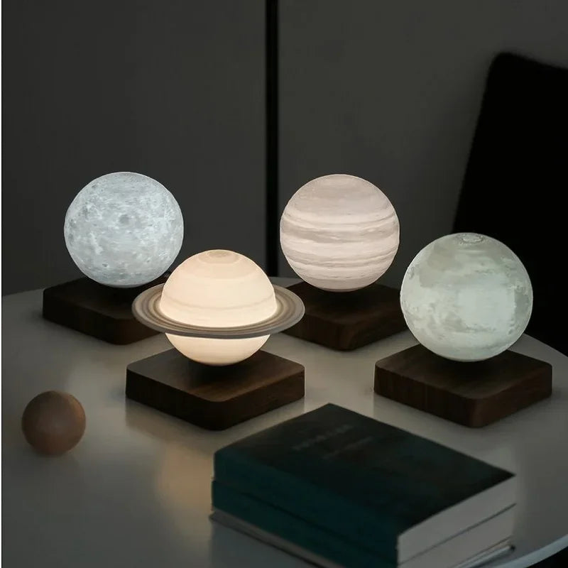 Decorative Night Light - Magnetic Levitation Moon Lamp