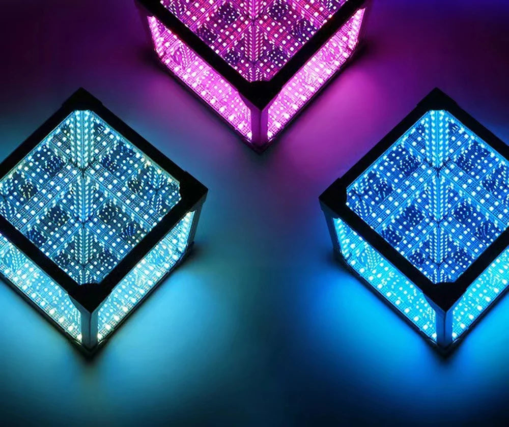 3D Cube Decoration Night Light