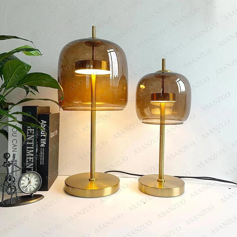 Nordic Glass Table Lamps LED