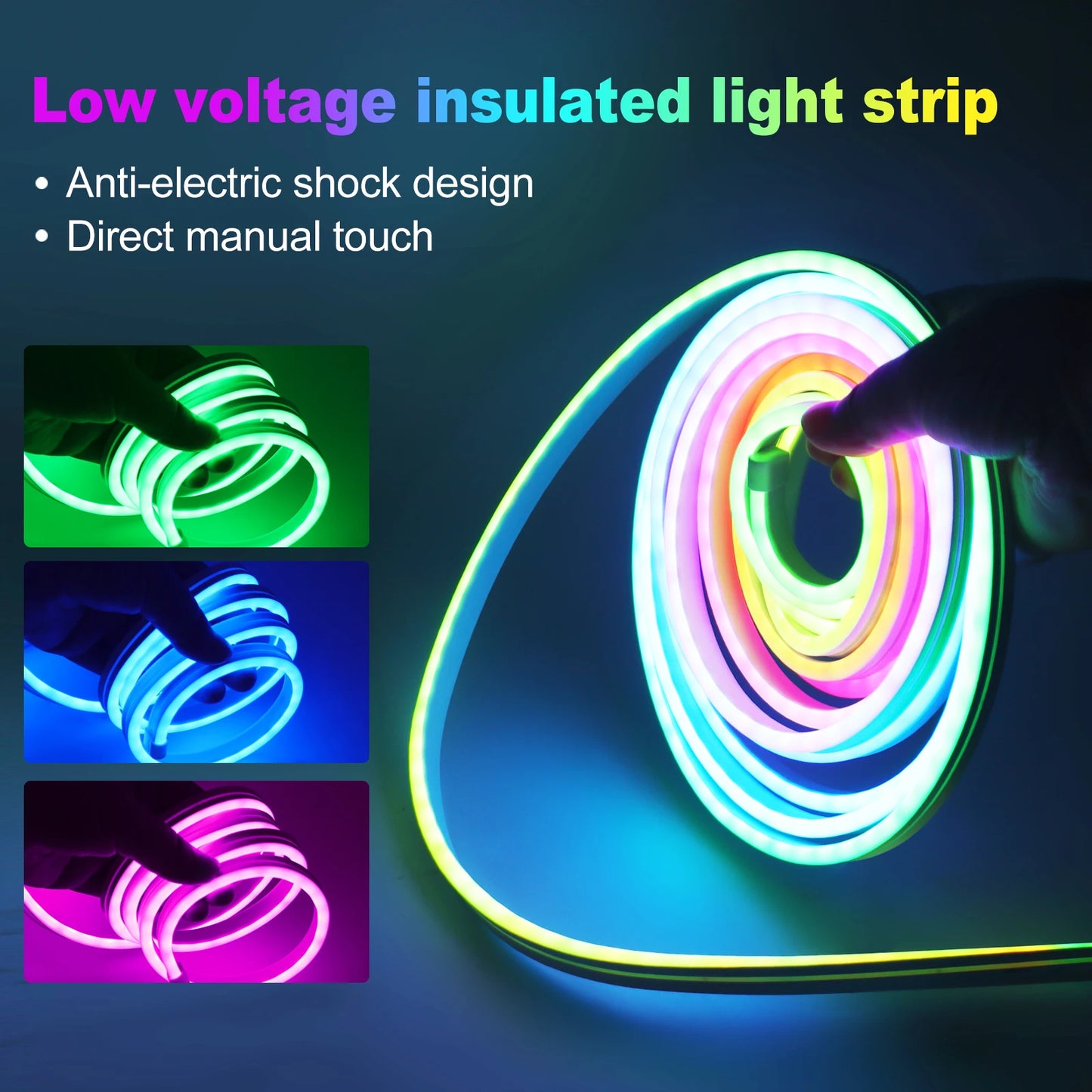 RGBIC Neon Decorative LED Lights Strip