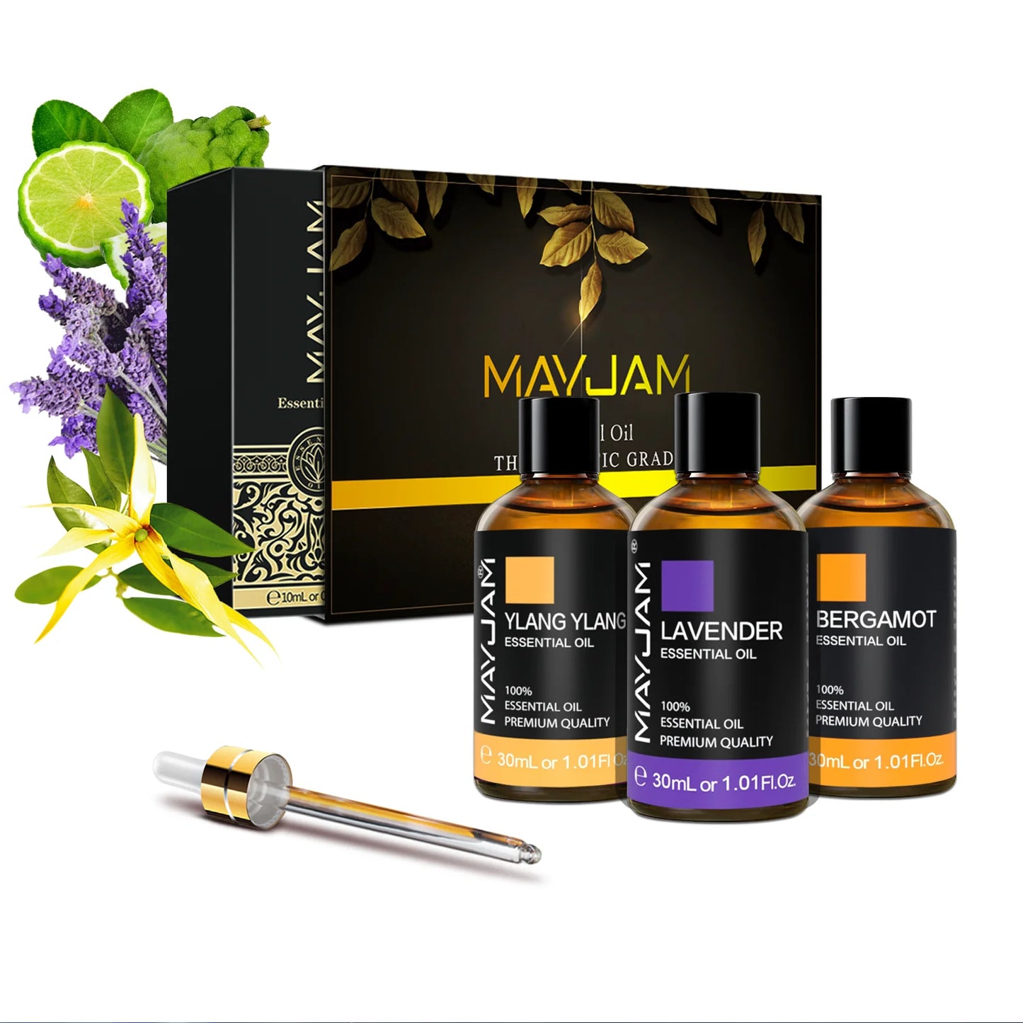 Pure Natural Plants Essential Oils Set