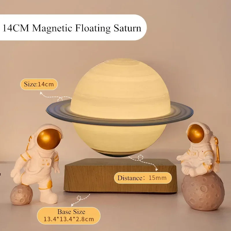 Decorative Night Light - Magnetic Levitation Moon Lamp