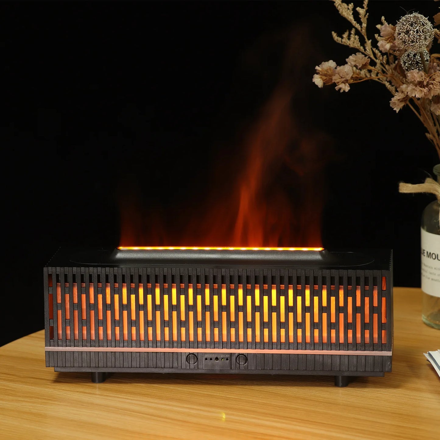 2024 New Fireplace Flame Humidifier - Simulated Flame Aromatherapy Machine