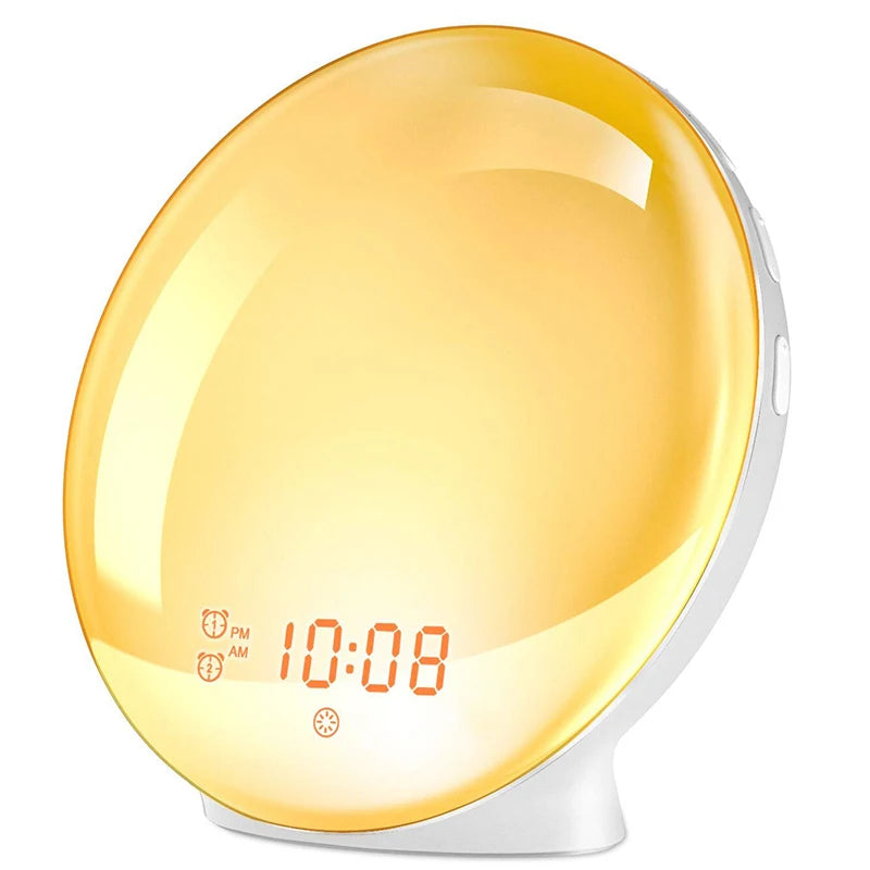 Light Alarm Clock - Sunrise/Sunset Simulation - FM Radio