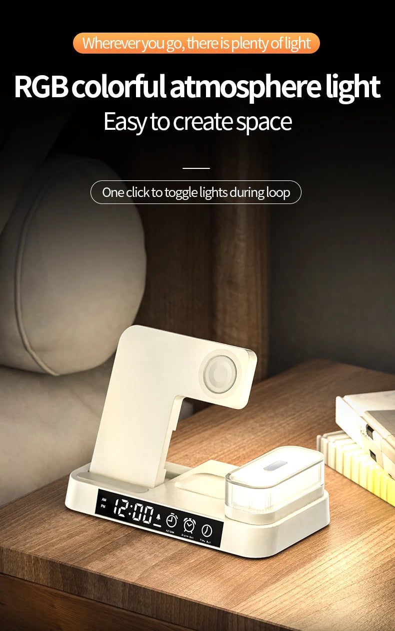 30W 3 In 1 Wireless Charger