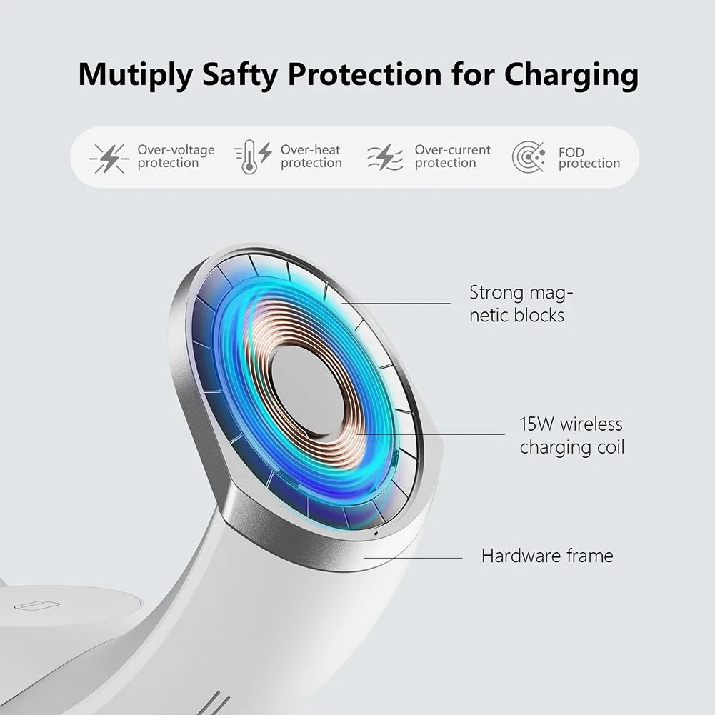 4 in 1 Magnetic Wireless Charger