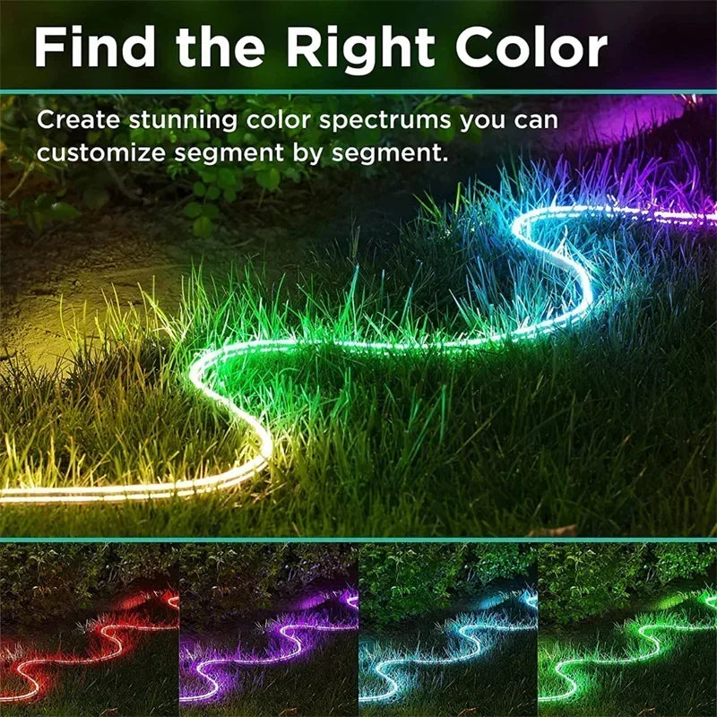 RGBIC Decorative LED Lights Strip with Music Sync 84LEDs/M