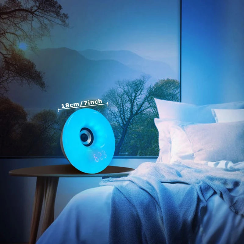 Clock Light Alarm Clock - Bluetooth Speaker