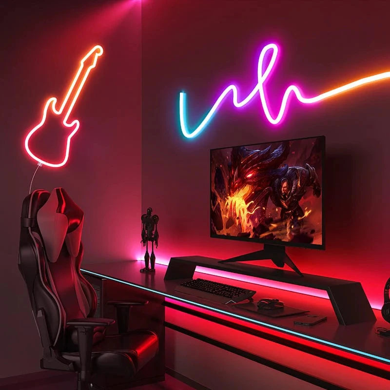 LED Neon Strip Lights - compatible with Alexa