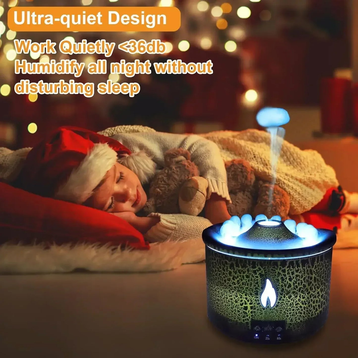 Volcano Flame Air Humidifier