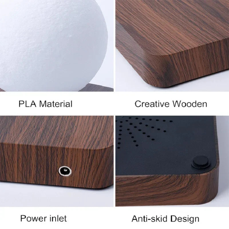 Decorative Night Light - Magnetic Levitation Moon Lamp