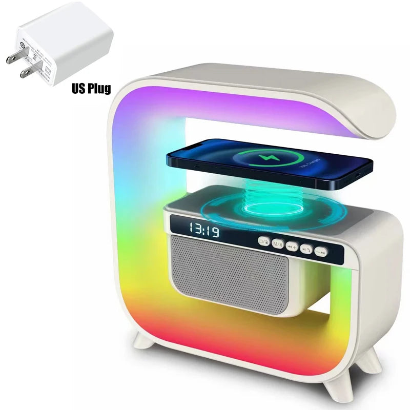 Decorative LED Light with Wireless Charging