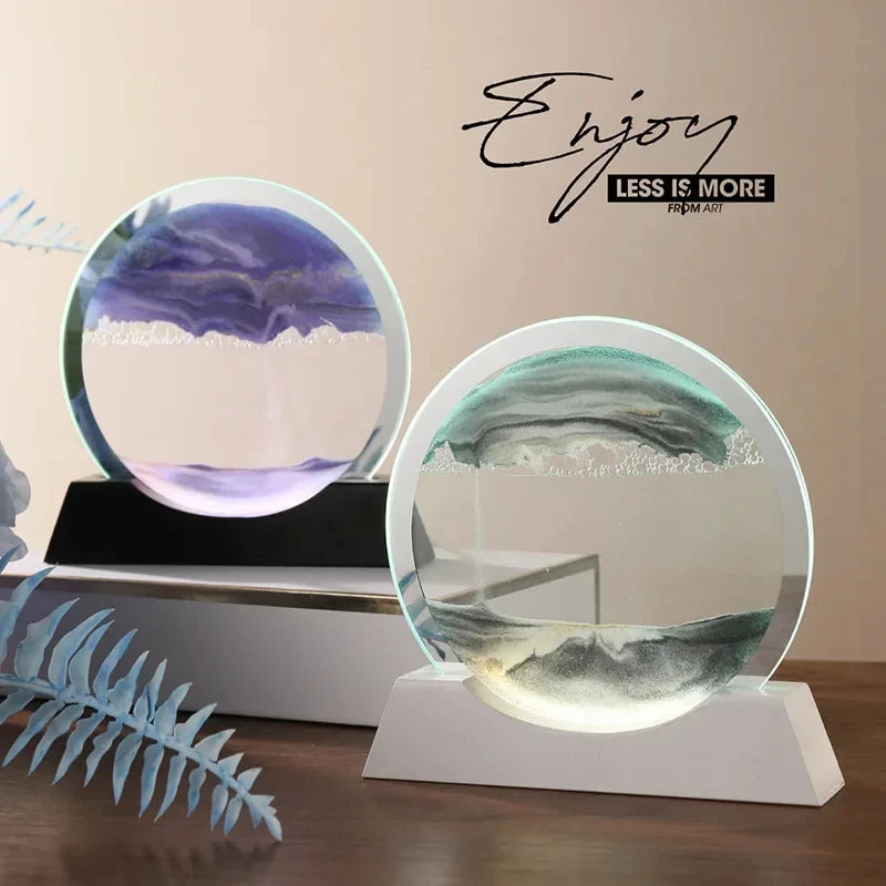 3D Art Sand Painting Lamp || Decoration || CR3