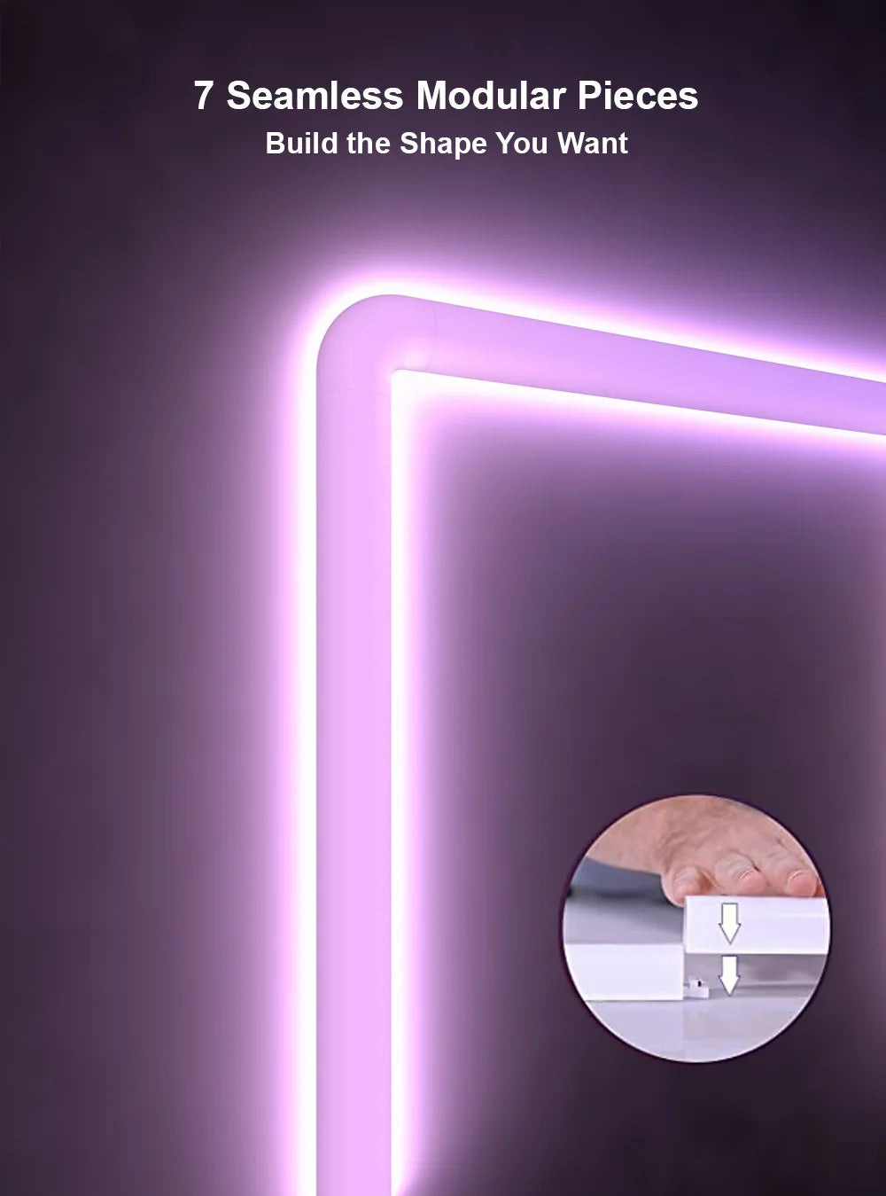 Smart Decorative RGB LED Lights - WiFi Remote Control