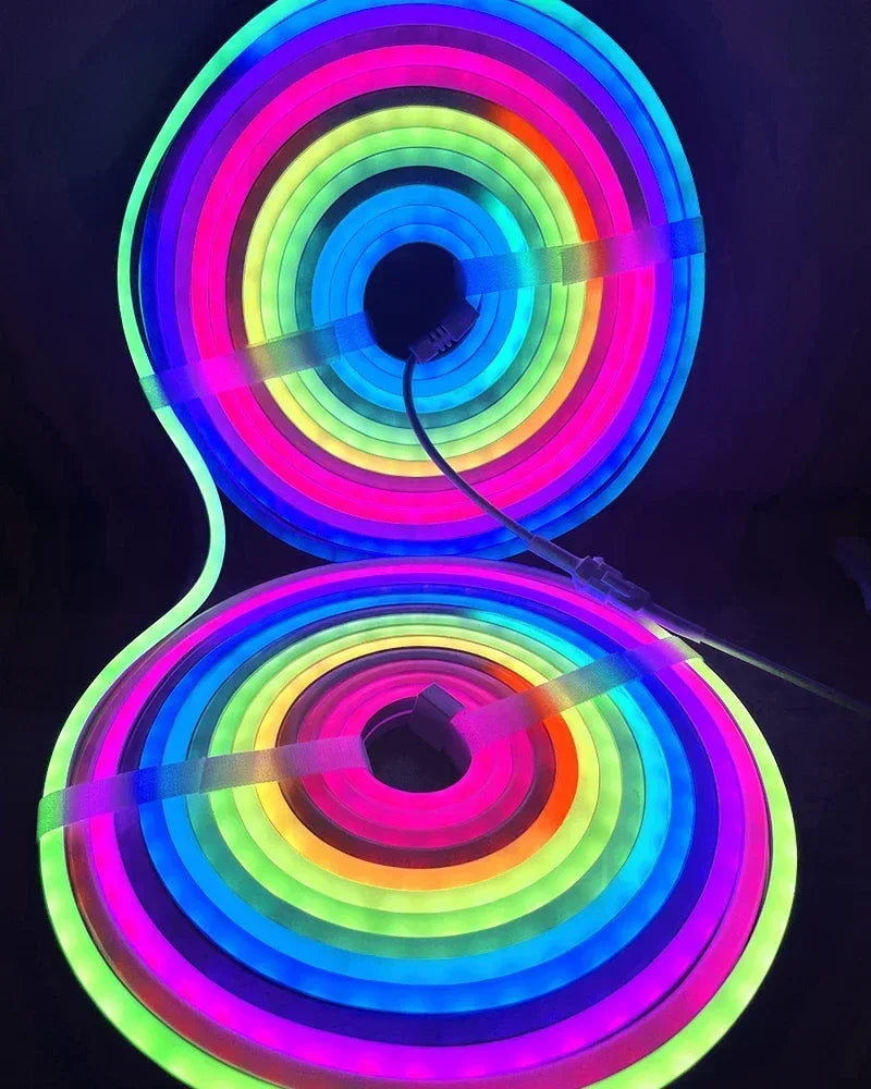 RGBIC Decorative LED Lights Strip with Music Sync 84LEDs/M
