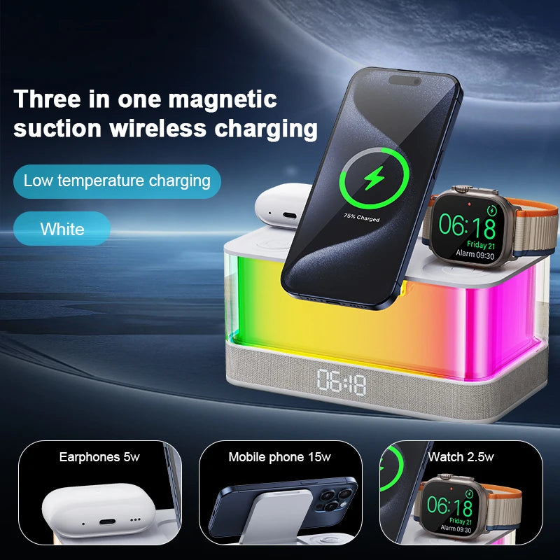 Multifunctional Wireless Charging for iPhone