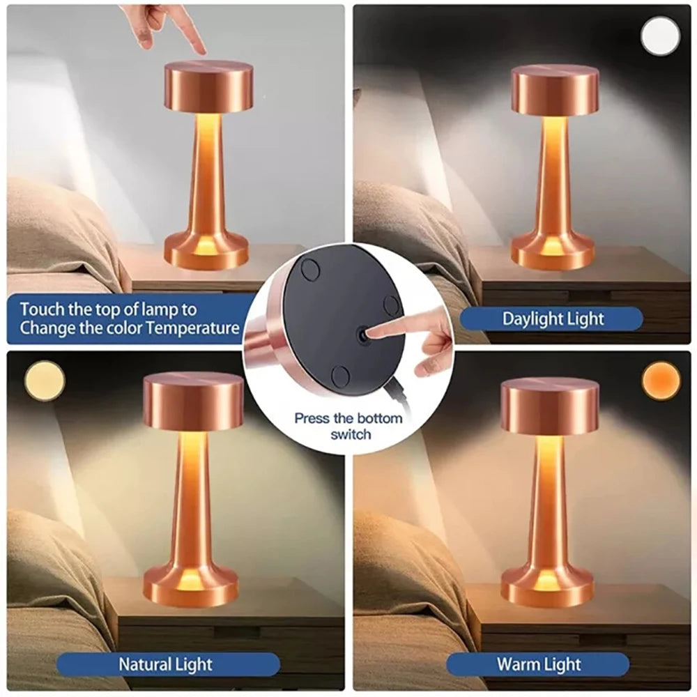 Led Touch Sensor Retro Lamp