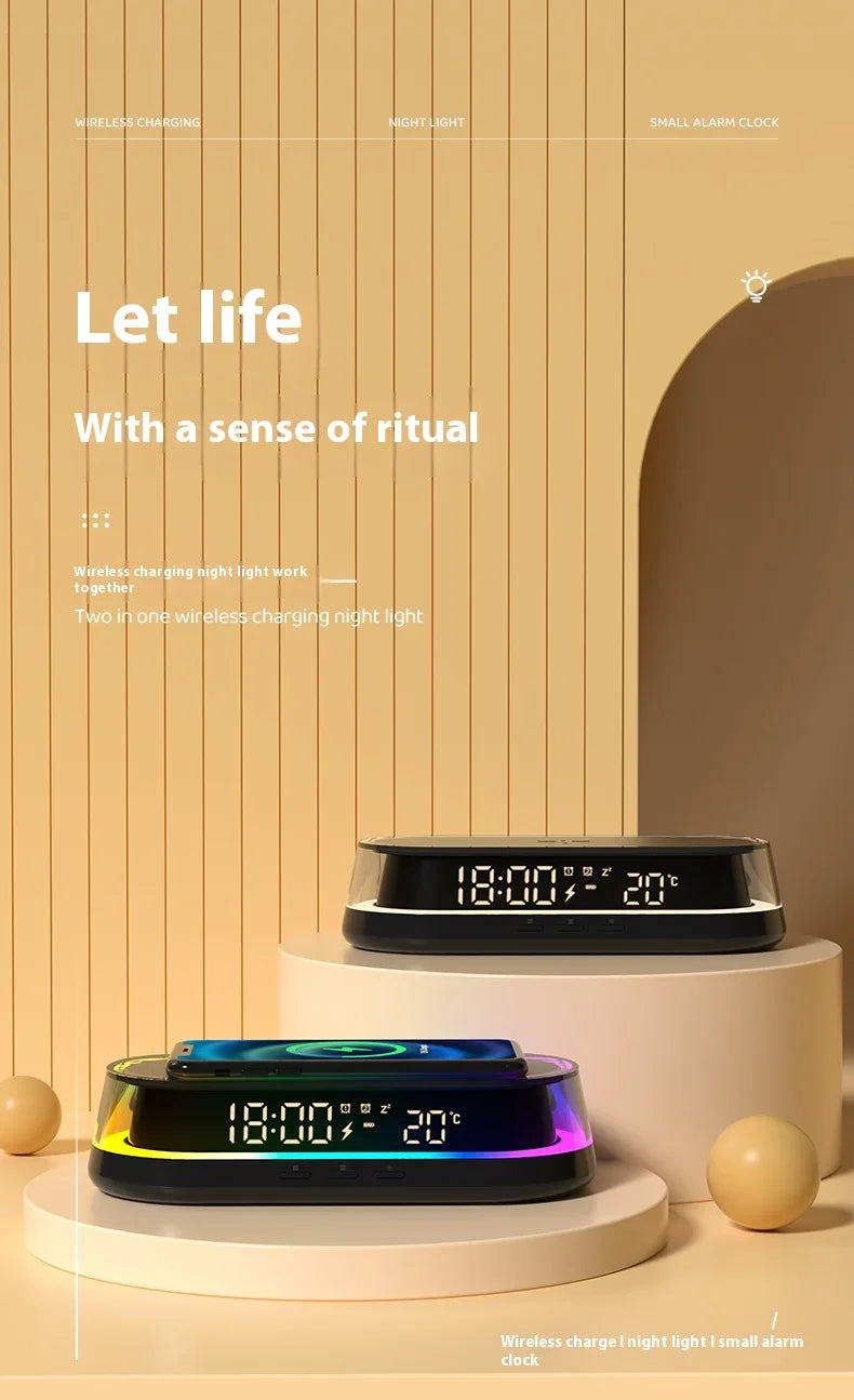 15W Wireless Charging with Symphony Lights
