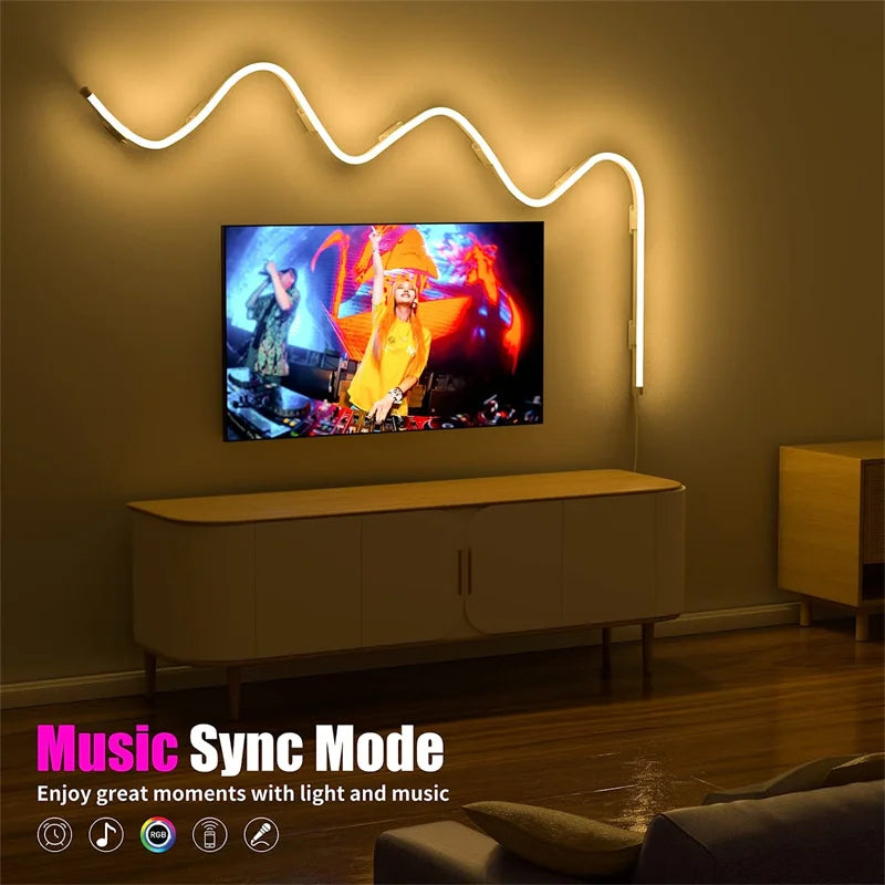 LED Neon Strip Lights - compatible with Alexa