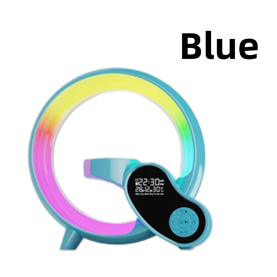 Decorative Night Light with Wireless Charging and Sunrise/Sunset Simulation