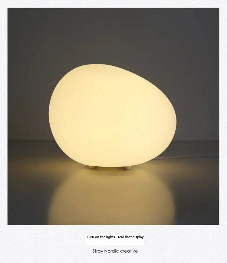 Cobblestone Night Light Modern Minimalist