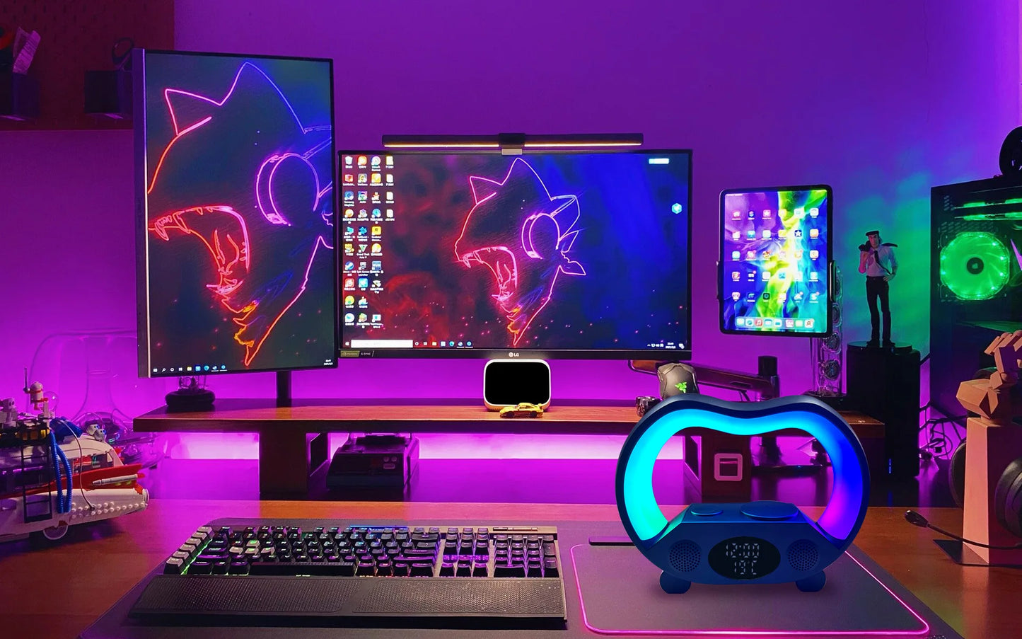 Decorative Light with Wireless Charging