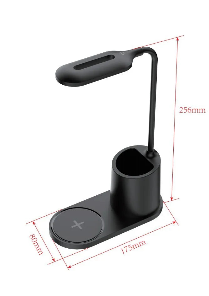 Multifunctional wireless Charger - Touch Control - Pencil Holder - Eye Protection